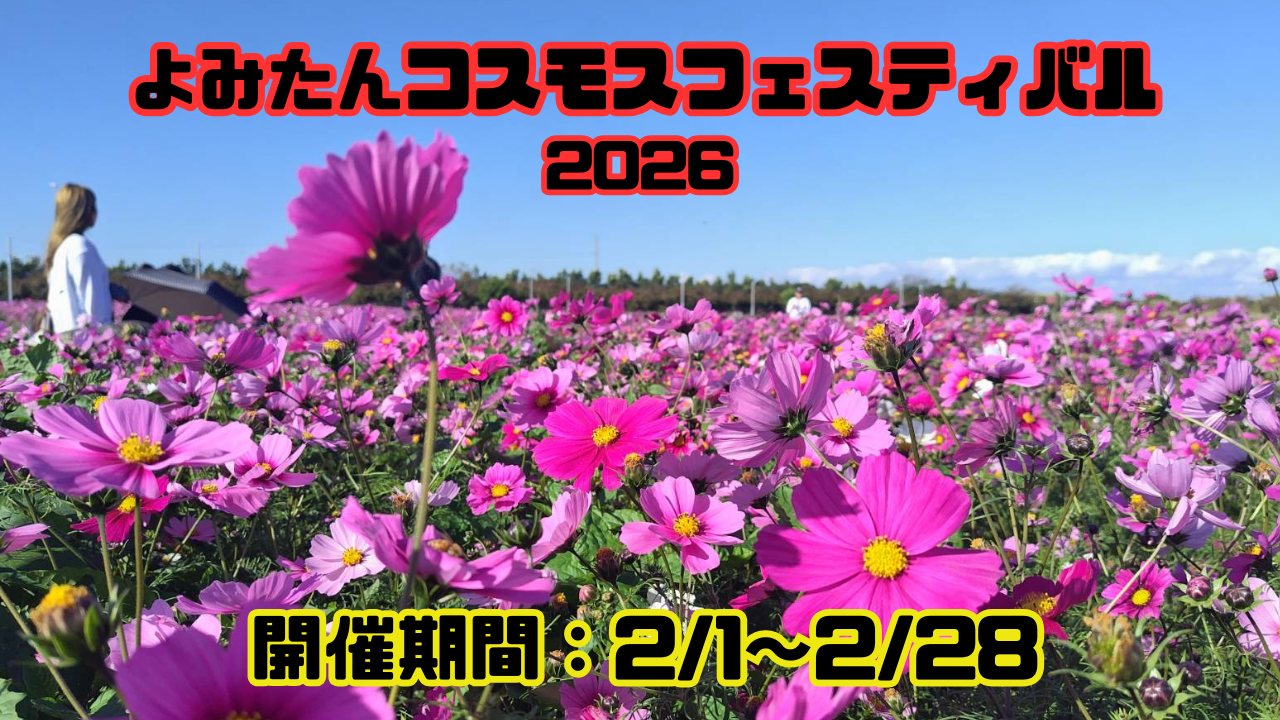 よみたんコスモスフェスティバル　2026